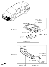 29110C1600-PNL ASSY-UNDER COVER