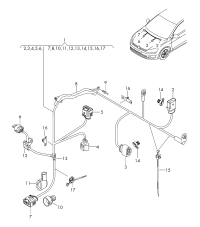 5Q1971111AA-Harness, for electronic mechanical steering booster