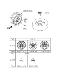 529104T100-WHEEL ASSY-ALUMINIUM