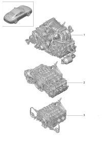 99711110731-Gasket short engine seal set companion: