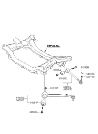 LATERAL ARM ASSY-FR,LH