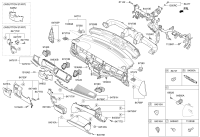 84410B3000-BAR ASSY-COWL CROSS