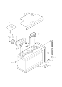 000915105DH-BATTERY-110AH-A8/A5/Q7/VW-TOUR