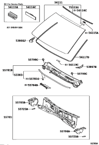 5610160290-GLASS SUB-ASSY