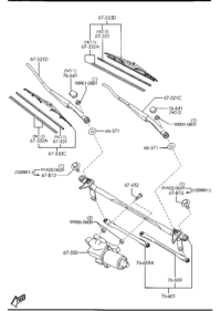 GJ6E67321C-ARM,WIPER-DRIVER SID