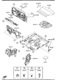 GJ6A68611A-Insulator, eng room