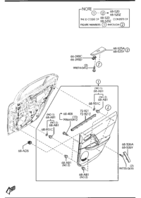GV3H66380A-SWITCH,POWER WINDOW