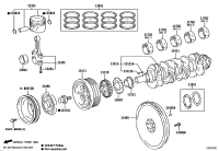 117011103004-BEARING SET, CRANKSHAFT