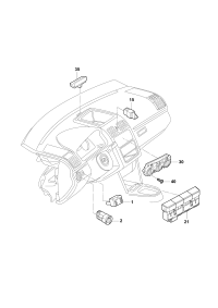 34D941431-Switch, multi control