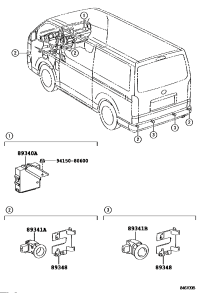 8934026170-COMPUTER ASSY, CLEARANCE WARNING
