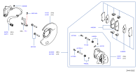 440006CT0C-Caliper assy-rear