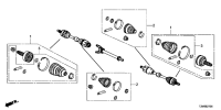 44014T2BA00-JOINTSET,OUTBOAR