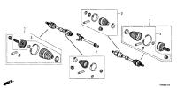 44017T3VA01-BOOT SET OUTBOARD