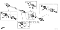 44014T4NH01-Joint set assy-outboard