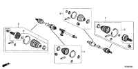 44017TMAH01-BOOT SET OUTBOARD