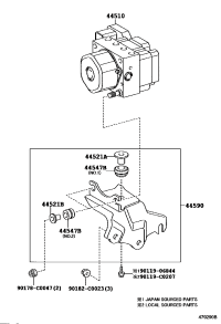 4405002820-ACTUATOR ASSY BRAKE