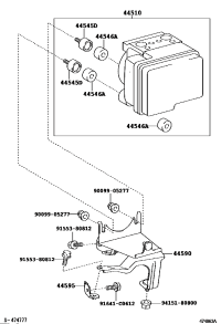 4405030360-ACTUATOR ASSY, BRAKE
