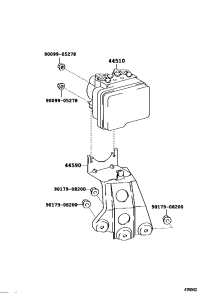 440500R010-ACTUATOR ASSY BRAKE