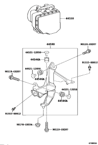 440500N030-ACTUATOR ASSY BRAKE