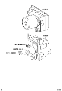 4405028220-ACTUATOR ASSY BRAKE