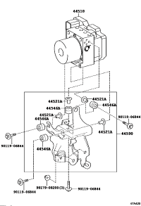 440500R270-ACTUATOR ASSY BRAKE
