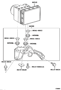 4405013070-ACTUATOR ASSY BRAKE