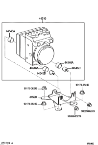 4405060100-ACTUATOR ASSY, BRAKE