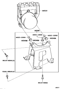 4405048411-ACTUATOR ASSY BRAKE