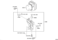 4459058040-BRACKET ASSY, BRAKE ACTUATOR