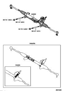 4420050181-GEAR ASSY, POWER STEERING(FOR RACK & PINION)