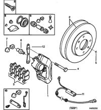 4400K1-Brake caliper new