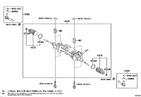 4425050490-GEAR ASSY, POWER STEERING(FOR RACK & PINION)