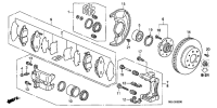 01463SAA900-Caliper set, fr