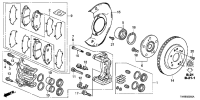 01463SHJA00-Caliper set, fr
