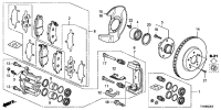 44300TA0A62-BRG ASSY,FR HUB