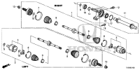 44305THAH00-SHAFT ASSY-DRIVE,RH