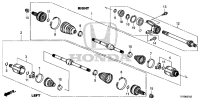 44305TFAH01-DRIVESHAFT ASSY., R