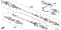 44306TF0J01-JOINT ASSY-CV LH