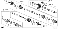 44305T7MH01-SHAFT ASSY-DRIVE,RH