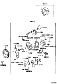 4430635240-RESERVOIR SUB-ASSY, VANE PUMP OIL