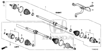 44305TESH00-SHAFT ASSY-DRIVE,RH