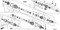 44305TA2J01-DRIVESHAFT ASSY., R
