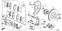 01463STXA01-Caliper set, fr
