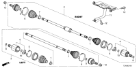44305TZRH01-DRIVESHAFT ASSY., R