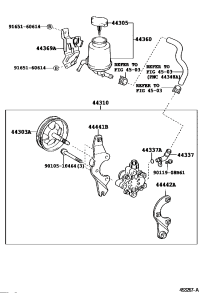 4430352030-SHAFT SUB-ASSY, W/PULLEY