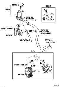 4431035750-Pump assy, vane
