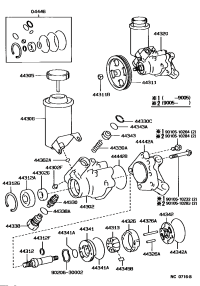 9031117004-SEAL, OIL, NO.2(FOR VANE PUMP HOUSING)