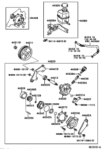 4431107020-PULLEY, VANE PUMP