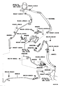 4434833180-HOSE, OIL RESERVOIR TO PUMP, NO.1