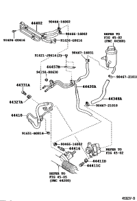 4440260020-COOLER SUB-ASSY, POWER STEERING OIL, NO.1